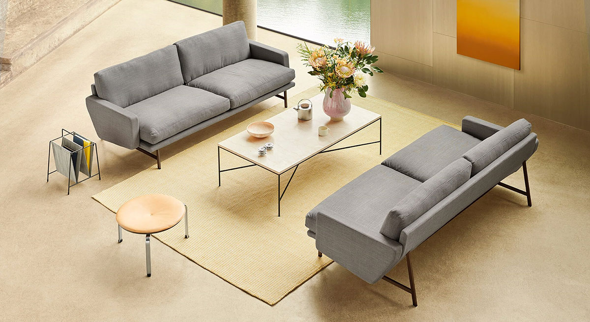 Fritz Hansen Sofa Lissoni