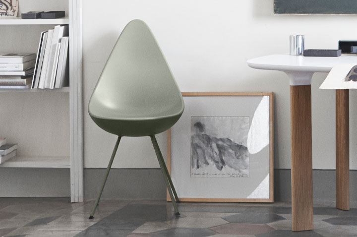 Fritz Hansen Stuhl Der Drop