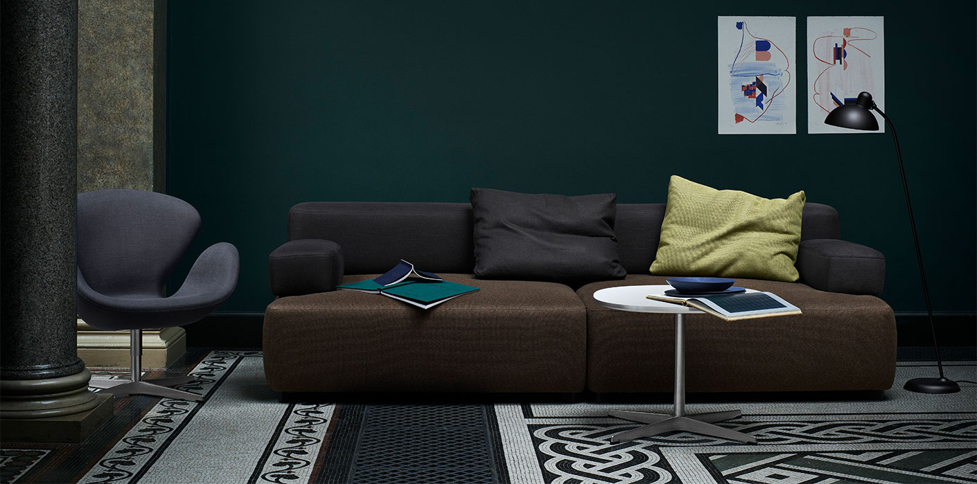 Tisch Zirkular von Fritz Hansen