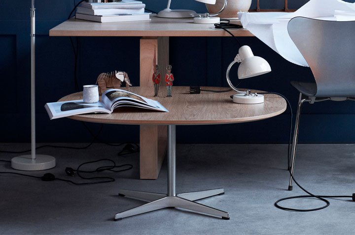Fritz Hansen Tisch Zirkular
