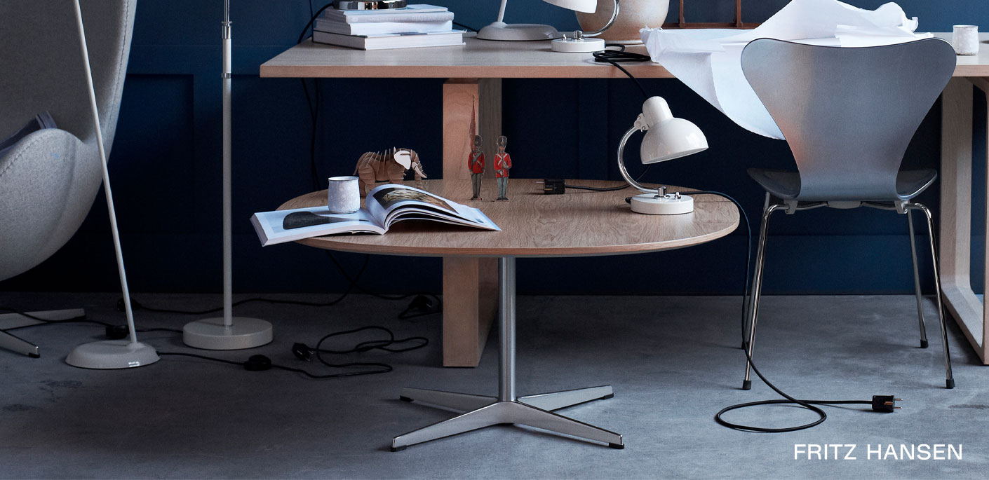 Tisch Zirkular von Fritz Hansen