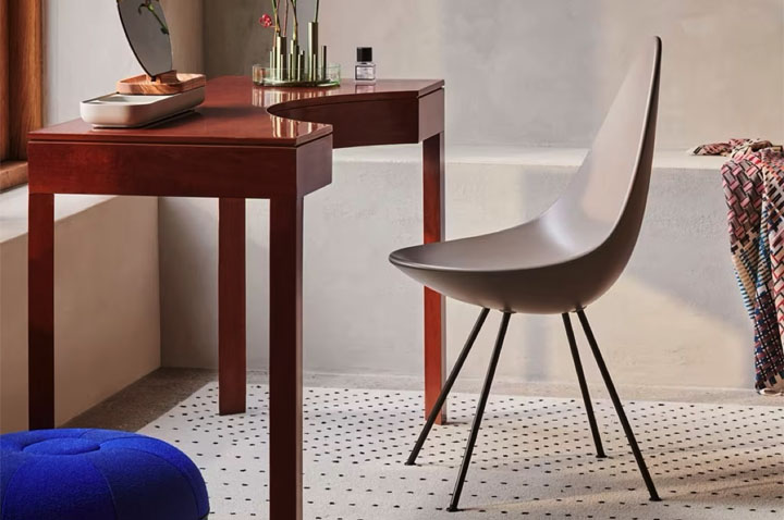 Fritz Hansen Drop™ – Arne Jacobsens kompakter Designklassiker