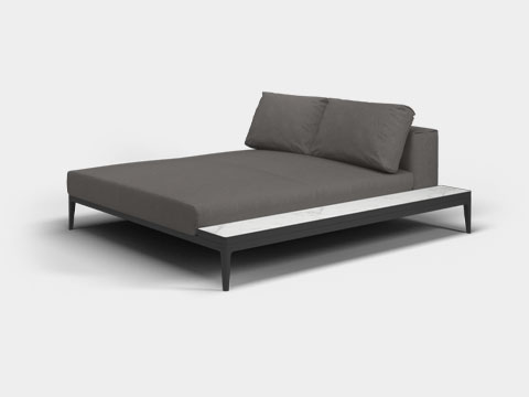 Grid Left / Right Chill Chaise Unit