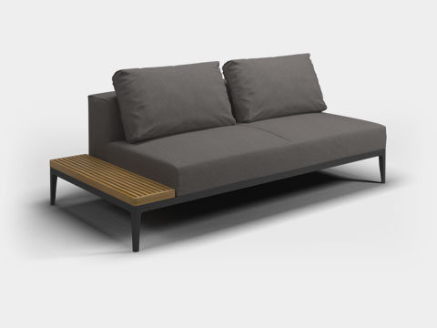 Grid Left / Right End Table Unit