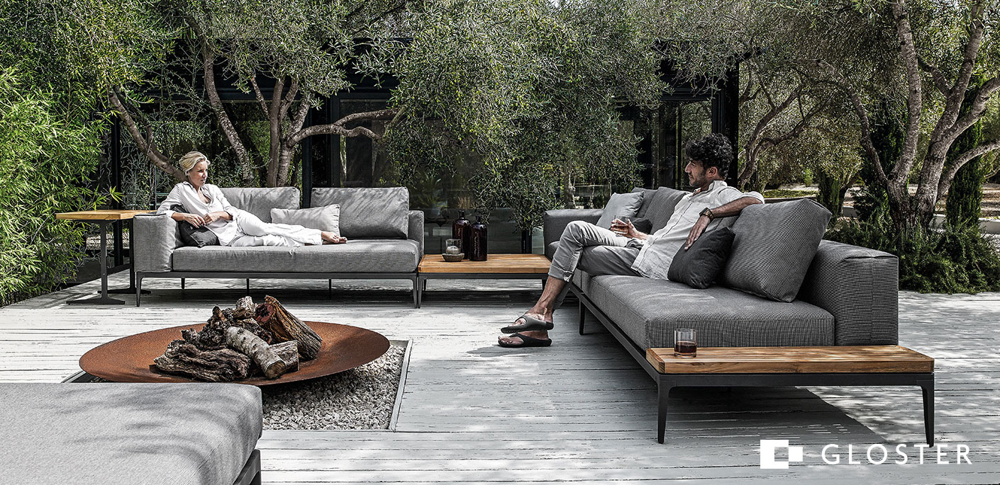 Gloster Grid Outdoor Lounge