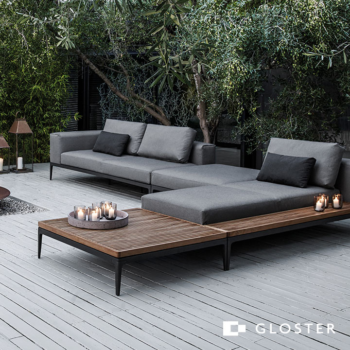 Gloster Grid Outdoor Lounge