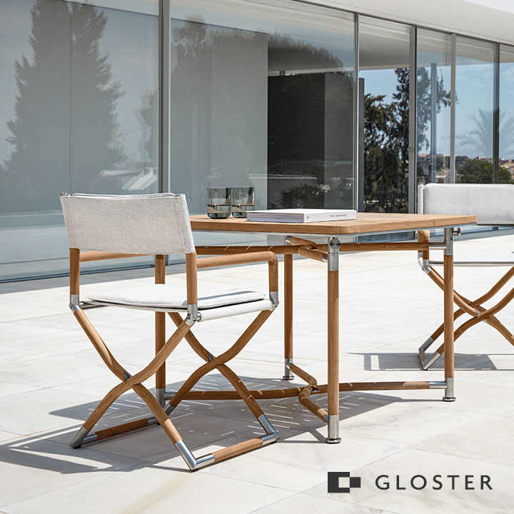 Gloster Navigator Gartenmöbel