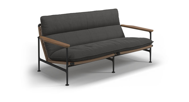 Gloster Zenith Gartenmöbel 2-SEATER SOFA