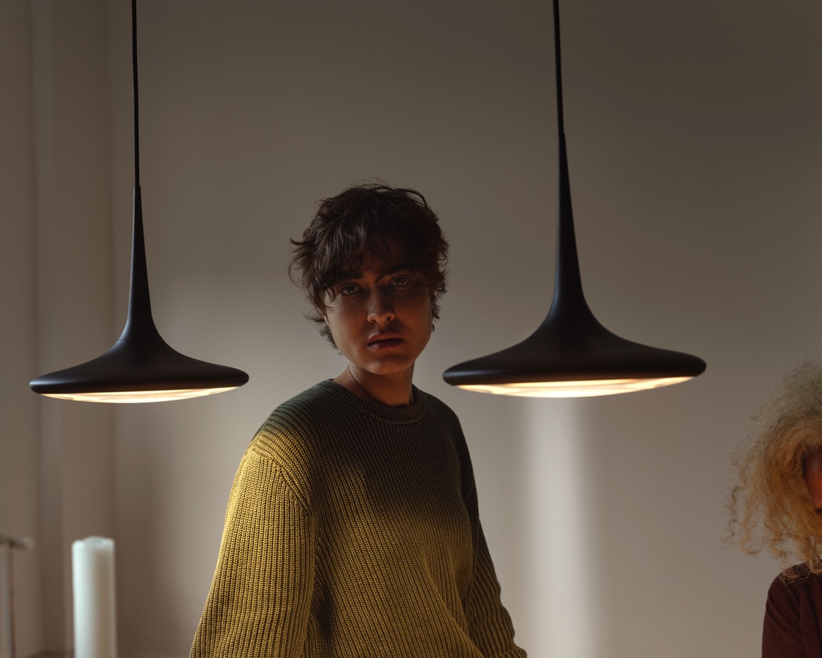 GRAU Hängeleuchte FALLING LEAF GRAU Hängeleuchte FALLING LEAF