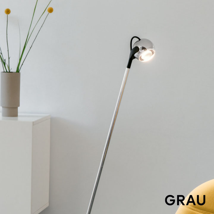 GRAU Stehleuchte FALLING STAR FLOOR