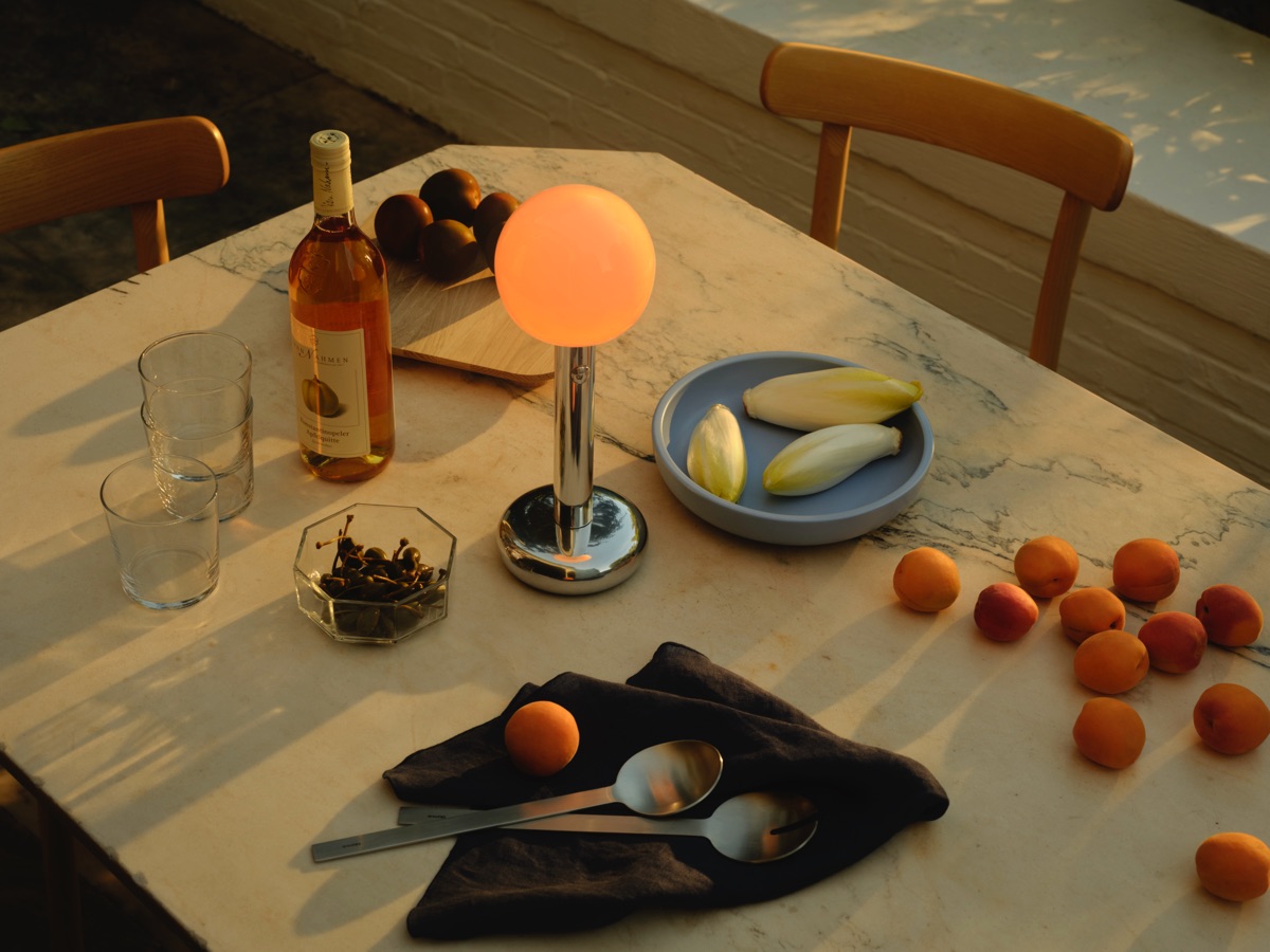 GRAU Tischleuchte Salt