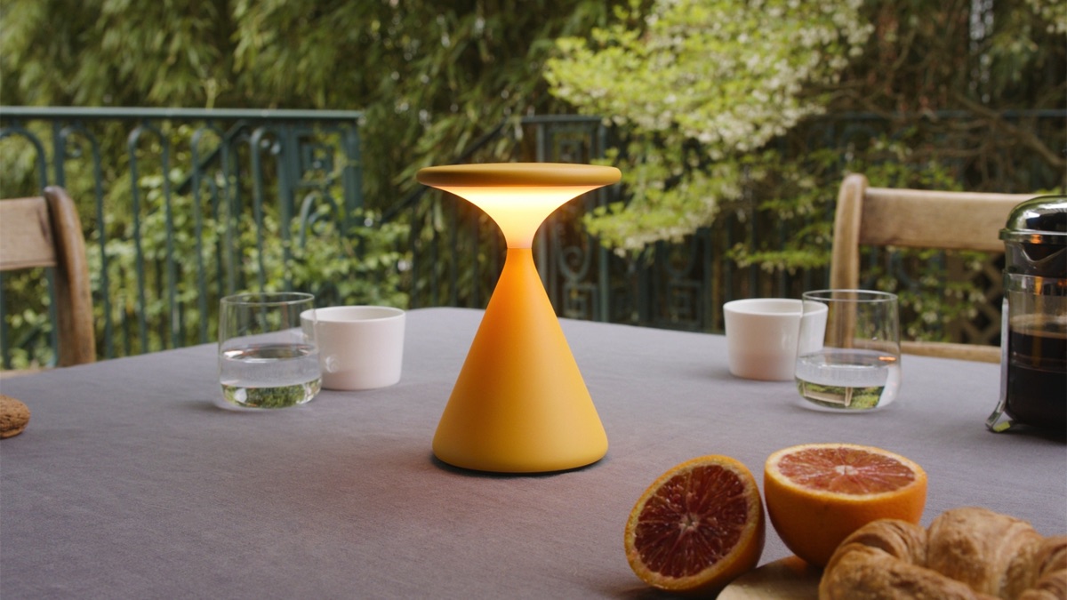 GRAU Tischleuchte Salt