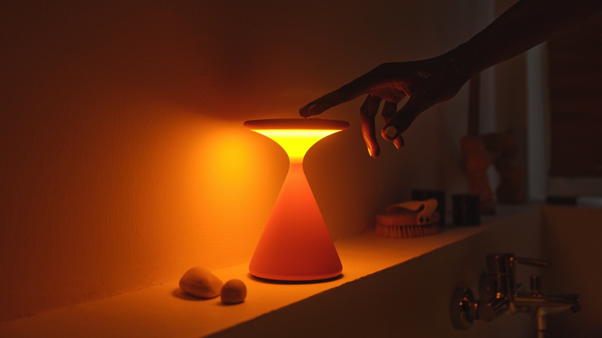 GRAU Tischleuchte Salt