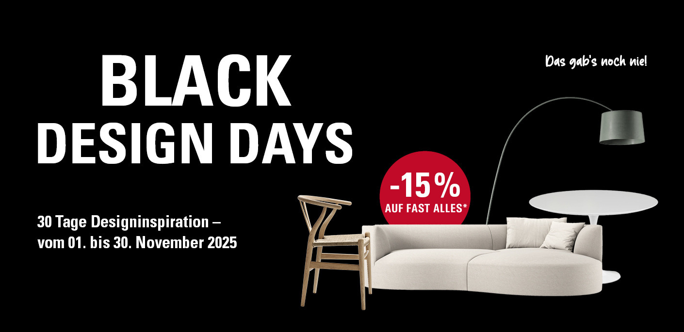 BLACK DESIGN DAYS bei Drifte Wohnform