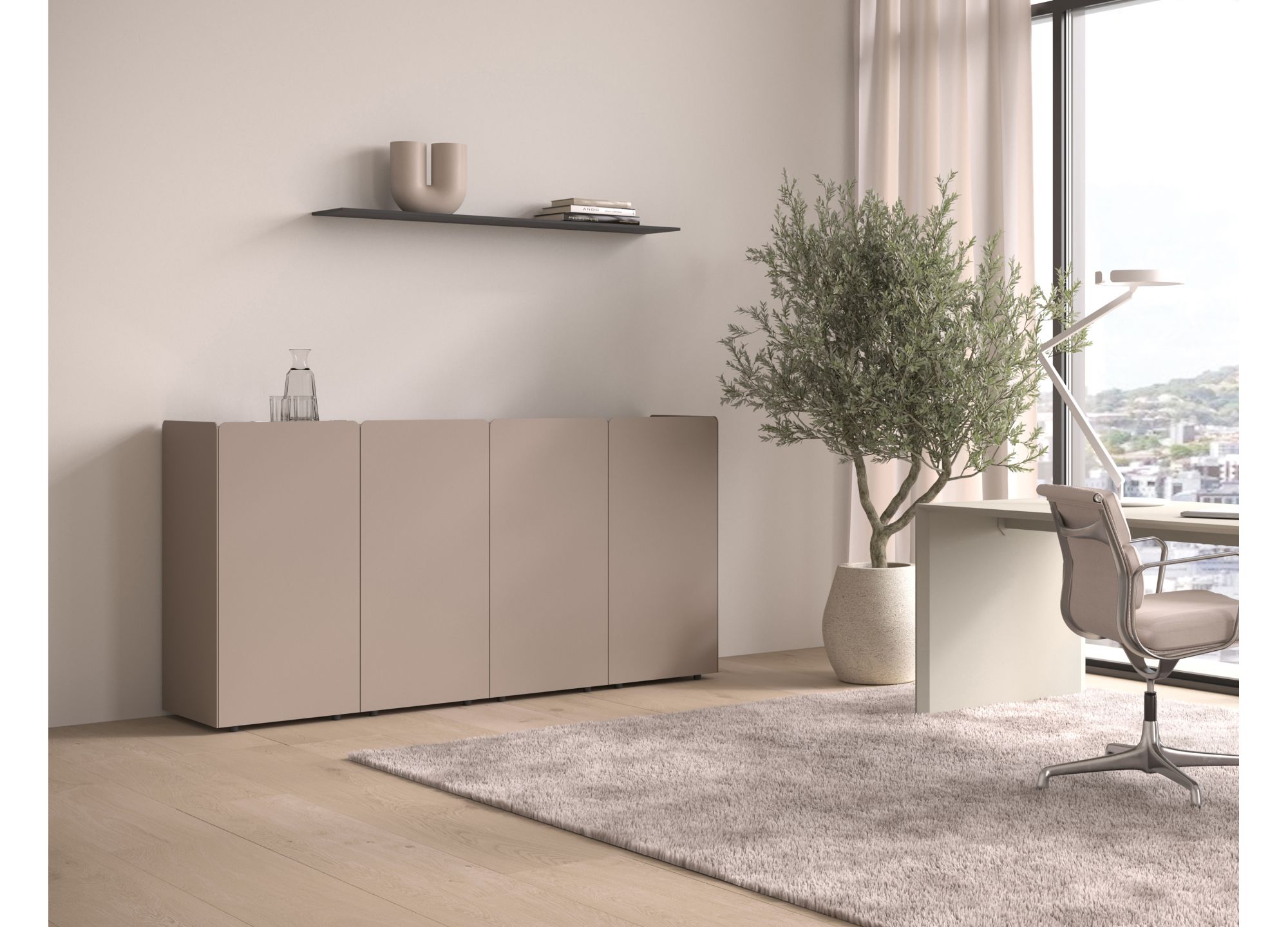 interlübke Kommode cube round