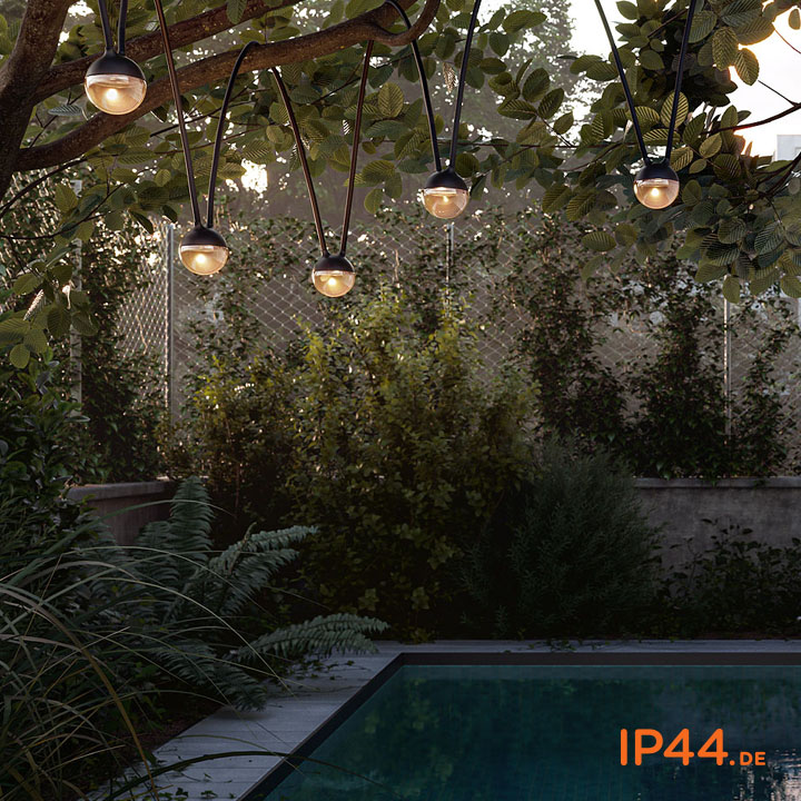 IP44 cherry bubbls Outdoor Hängeleuchte