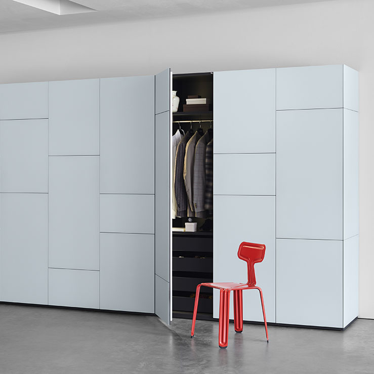Kleiderschrank aus der Kollektion Kettnaker SOMA Schlafen