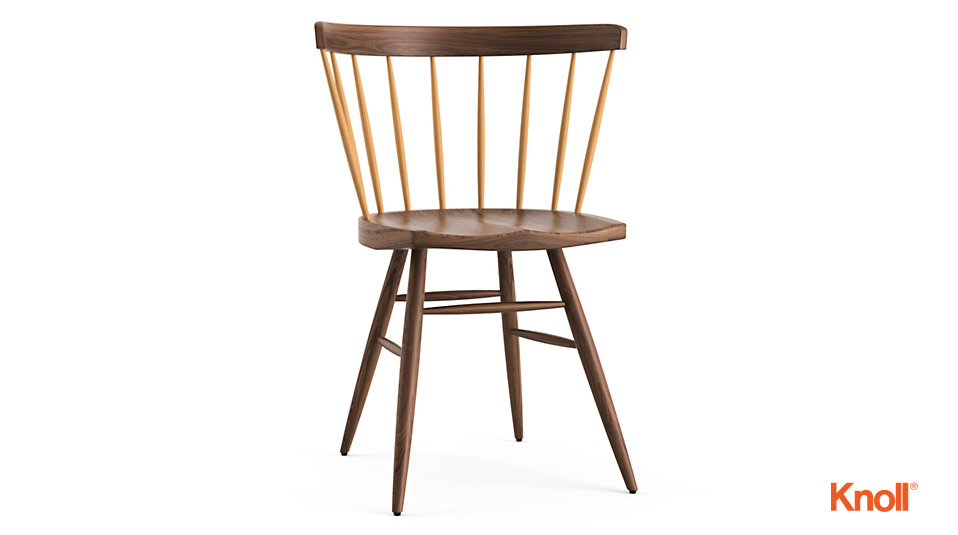 Knoll International Nakashima Straight Stuhl