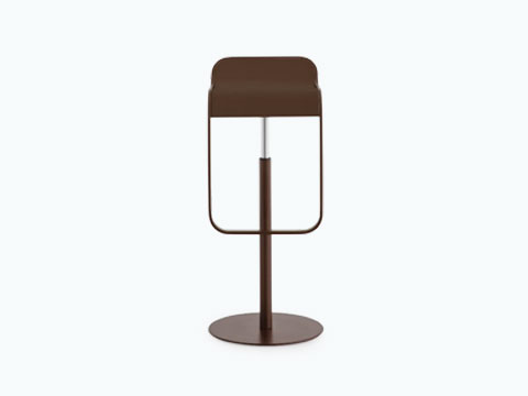 Hocker H66÷79 Gasdruckfeder matt verchromt
 Lapalma s80 | höhenverstellbarer Hocker Hocker H66÷79 Gasdruckfeder matt verchromt