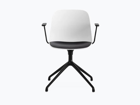 Lapalma s345 Vierstrahliges Gestell drehbar mit Armlehnen