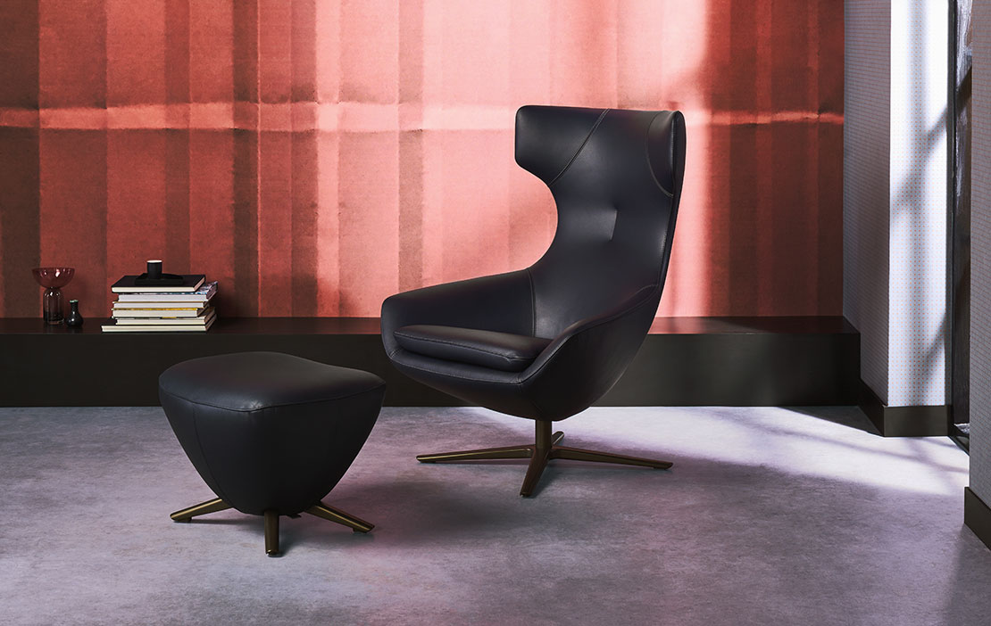 Leolux gemütlicher Caruzzo Sessel