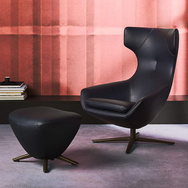 Leolux gemütlicher Caruzzo Sessel