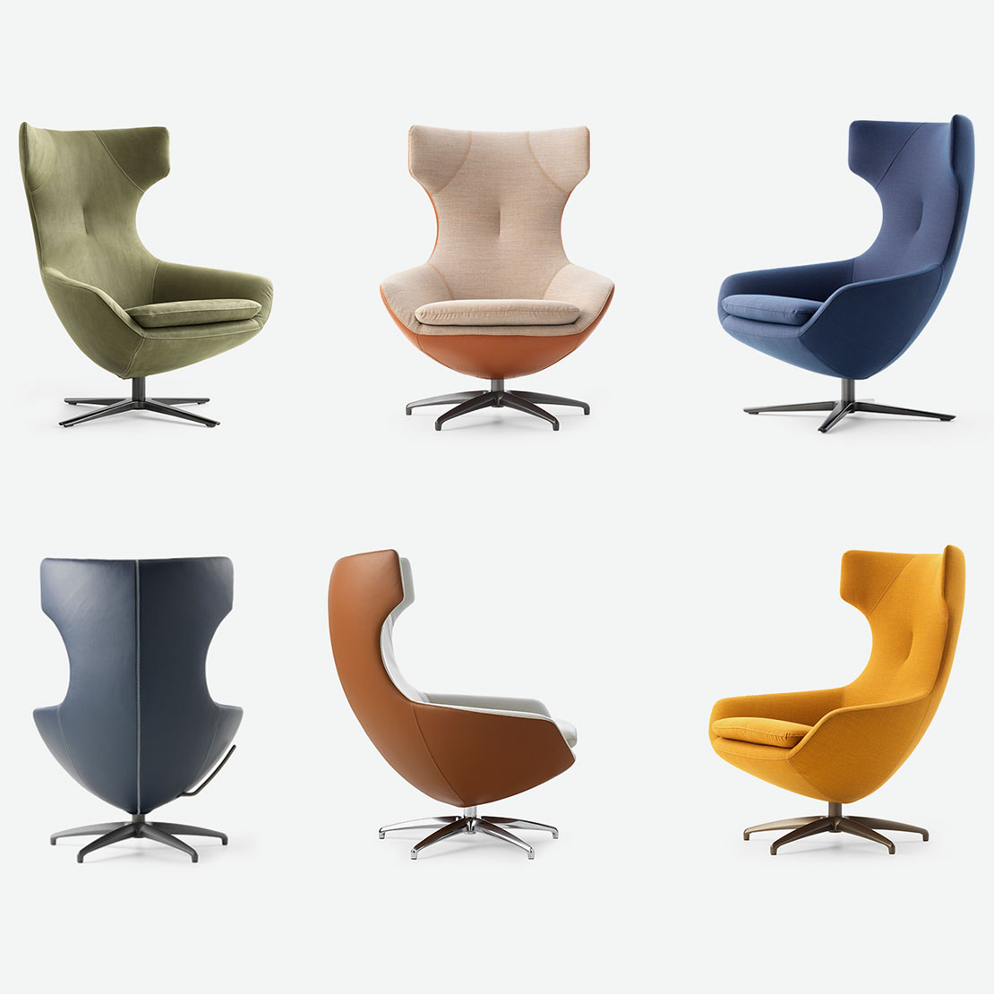 Leolux gemütlicher Caruzzo Sessel