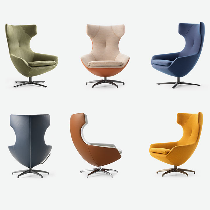 Leolux gemütlicher Caruzzo Sessel