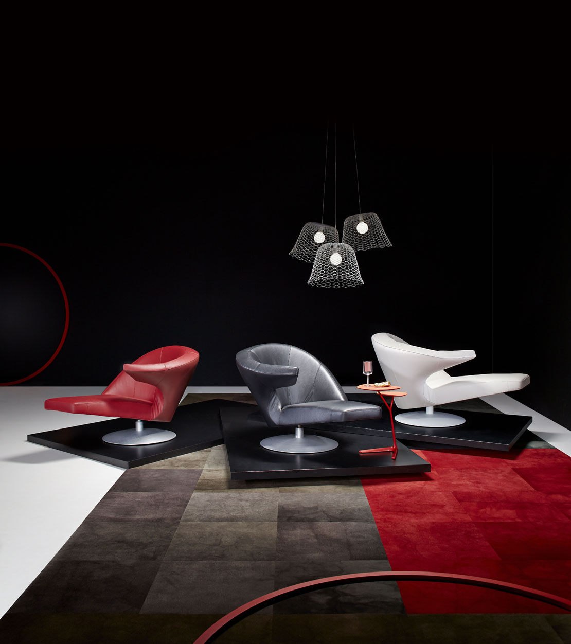 Leolux außergewöhnlicher Parabolica Sessel