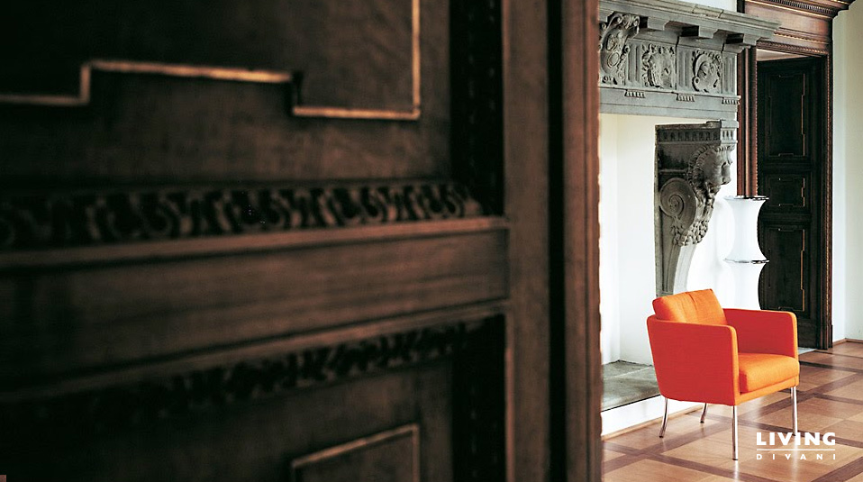 Living Divani Sessel Café soft