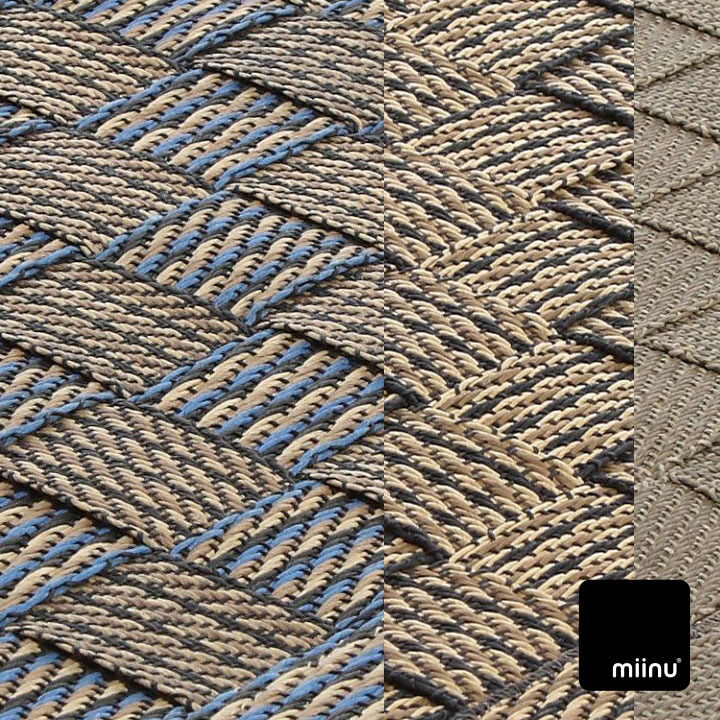 miinu Naturfaserteppich FlatBox