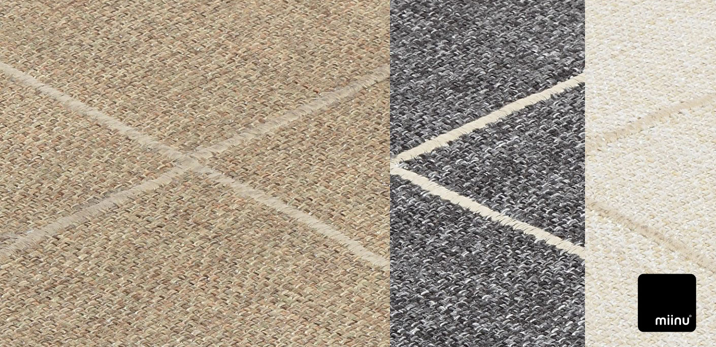 miinu Synthetikfaserteppiche Crossline