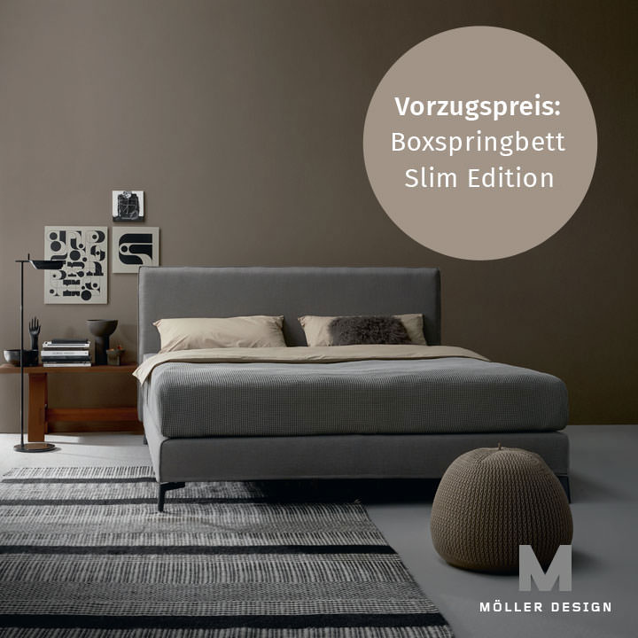 Slim Edition Boxspringbett von Möller Design