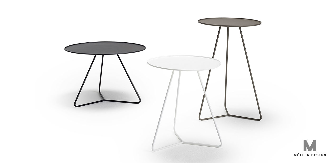 Möller Design Steely Beistelltisch