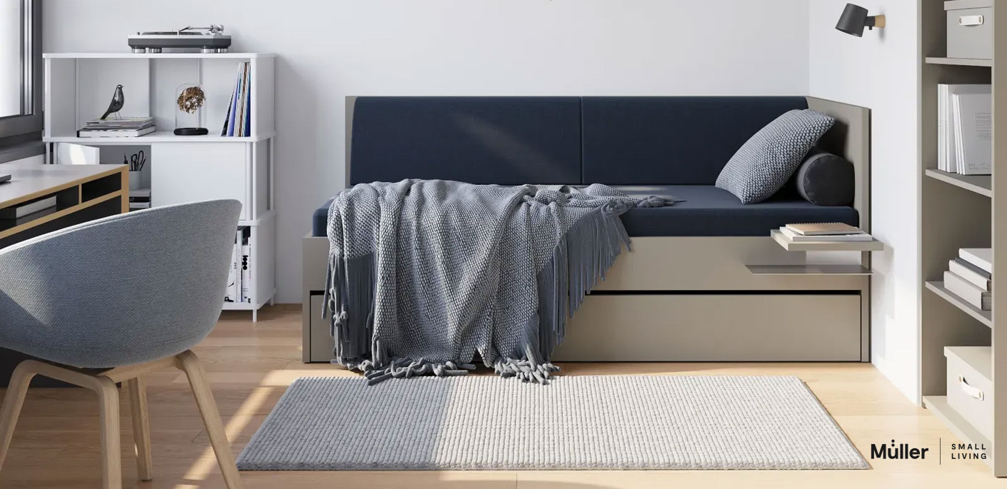 Müller Small Living - CORNER Bett