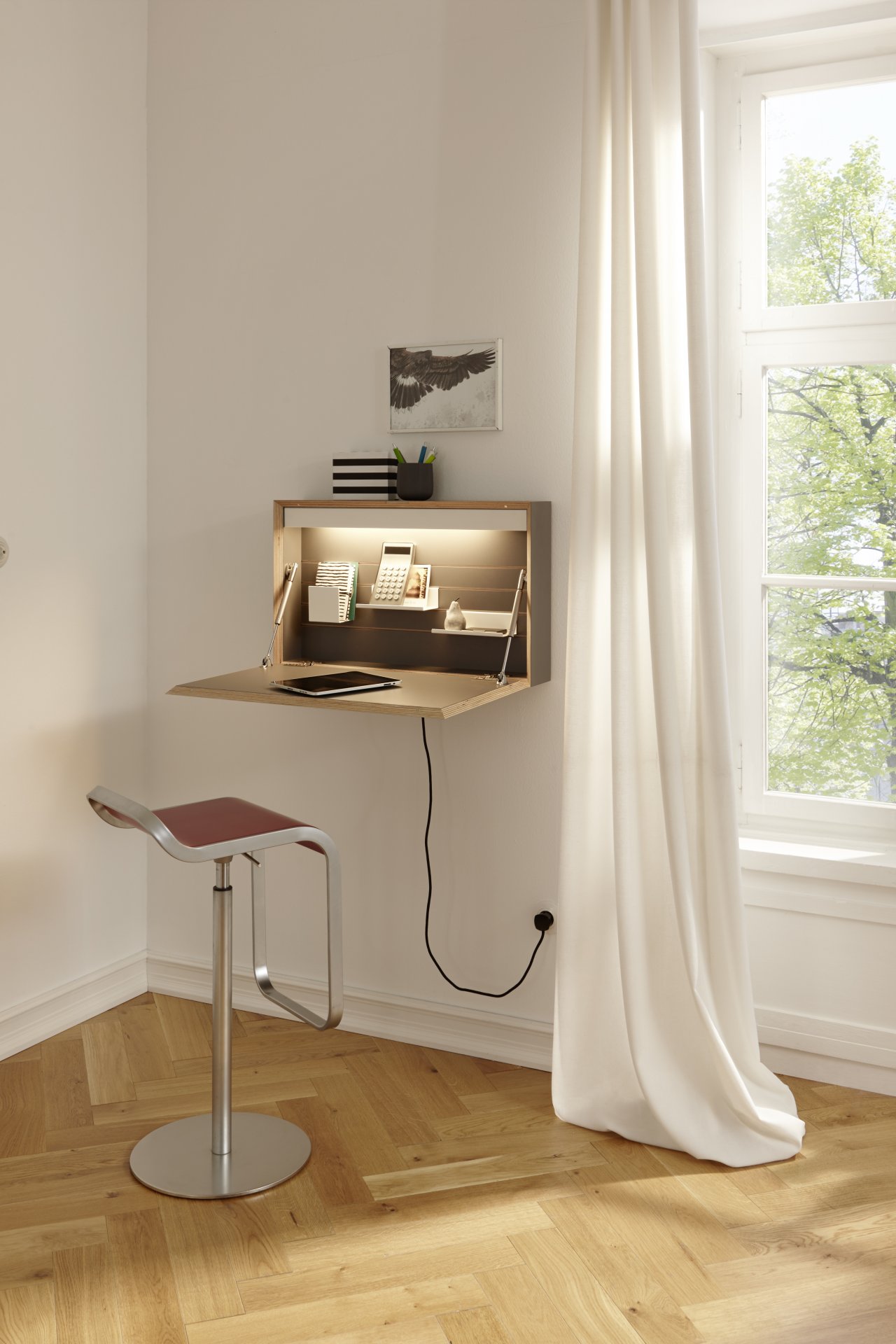 Müller Möbelwerkstätten FLATBOX Wandsekretär