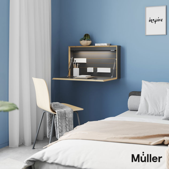 Müller Möbelwerkstätten FLATBOX Wandsekretär