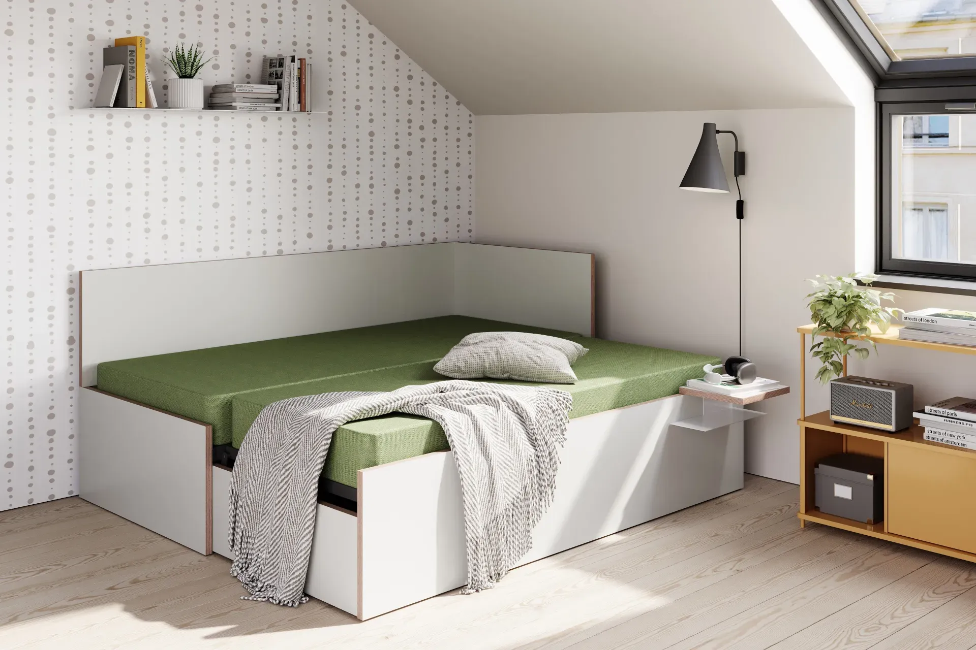 Müller Small Living / Müller Möbelwerkstätten - CORNER Bett