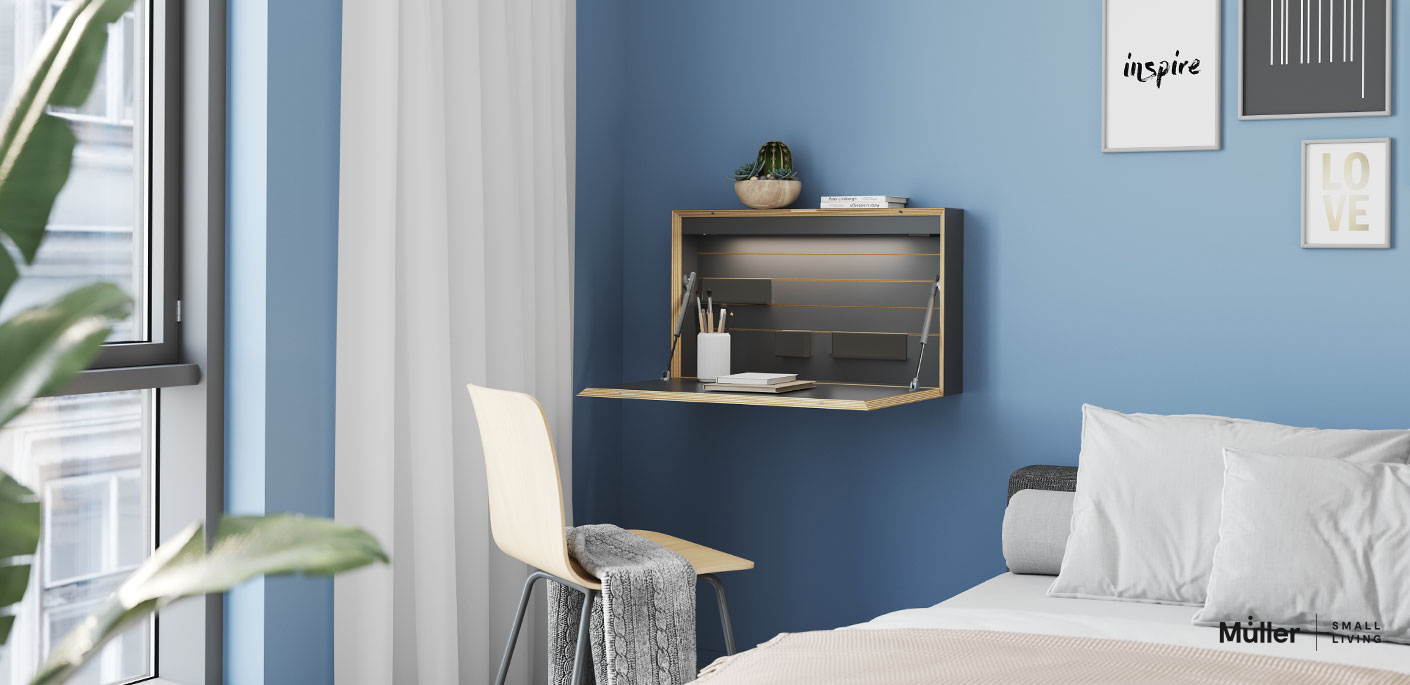 Müller Small Living / Müller Möbelwerkstätten - FLATBOX Wandsekretär