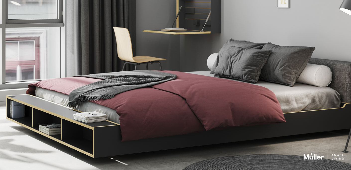 Müller Small Living / Müller Möbelwerkstätten - MAUDE Bett