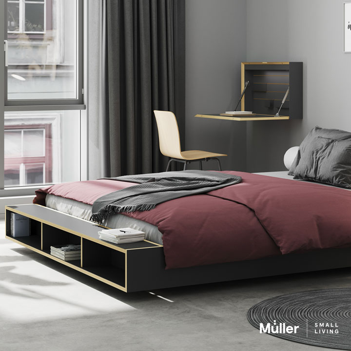 Müller Small Living / Müller Möbelwerkstätten - MAUDE Bett