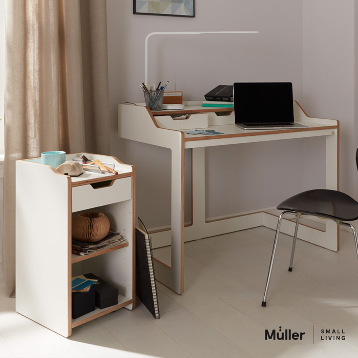 Müller Small Living / Müller Möbelwerkstätten - PLANE Sekretär und Container
