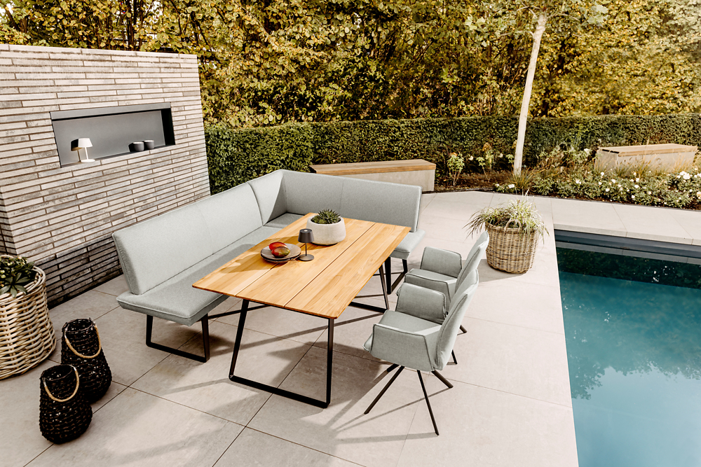 Niehoff Garden ELBA Tisch und Bank