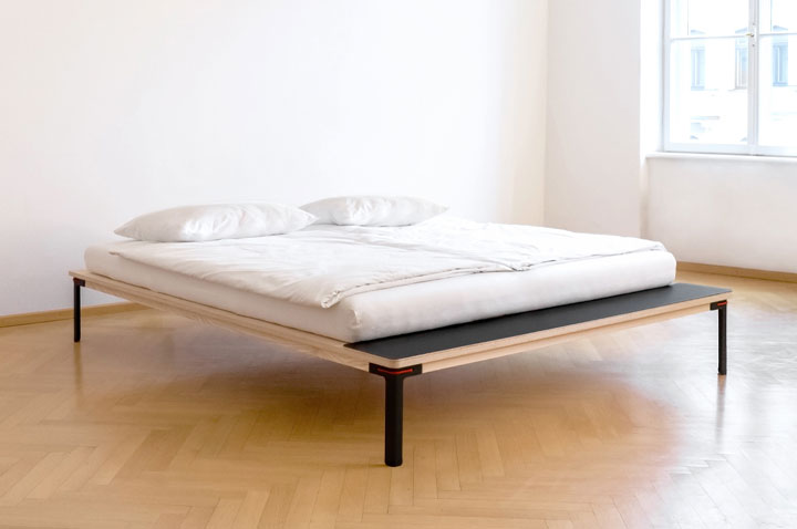 Nils Holger Moormann Seiltänzer Bett