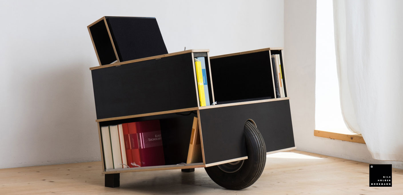Nils Holger Moormann Lesesessel Bookinist
