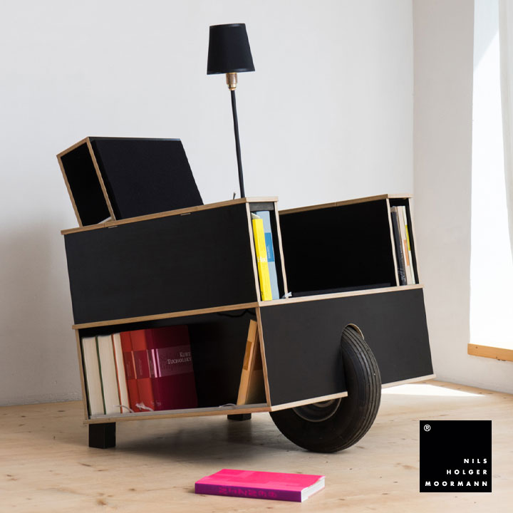 Nils Holger Moormann Lesesessel Bookinist