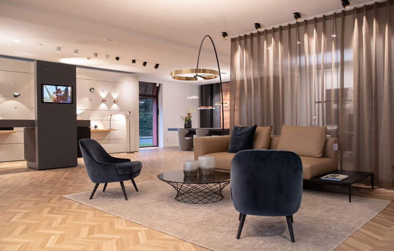 Occhio gallery in Moers – Licht und Leuchten im Showroom