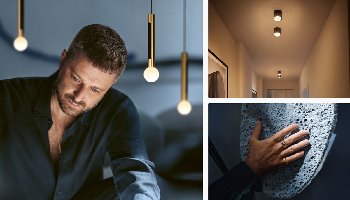 Occhio Coro moon Leuchte