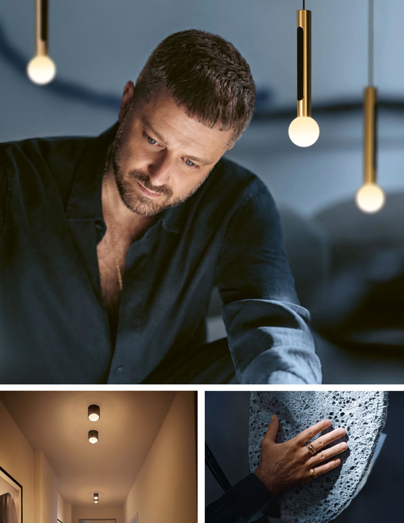 Occhio Coro moon Leuchte