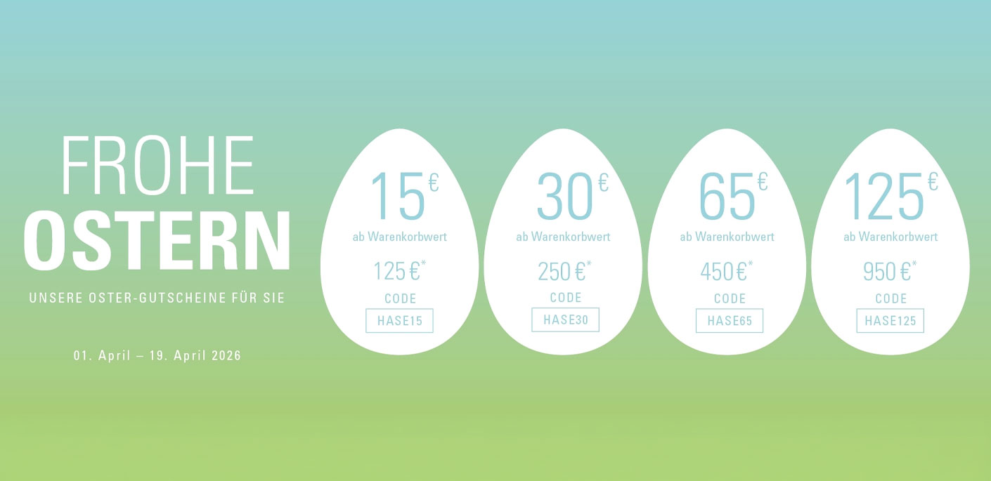 Unsere Ostergutscheine für Sie jetzt sichern und sparen auf vieles im Drifte Onlineshop!